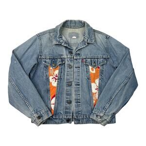 Levis Vintage 1970s Denim Trucker Jacket Type 3 III Reworked Adult XS